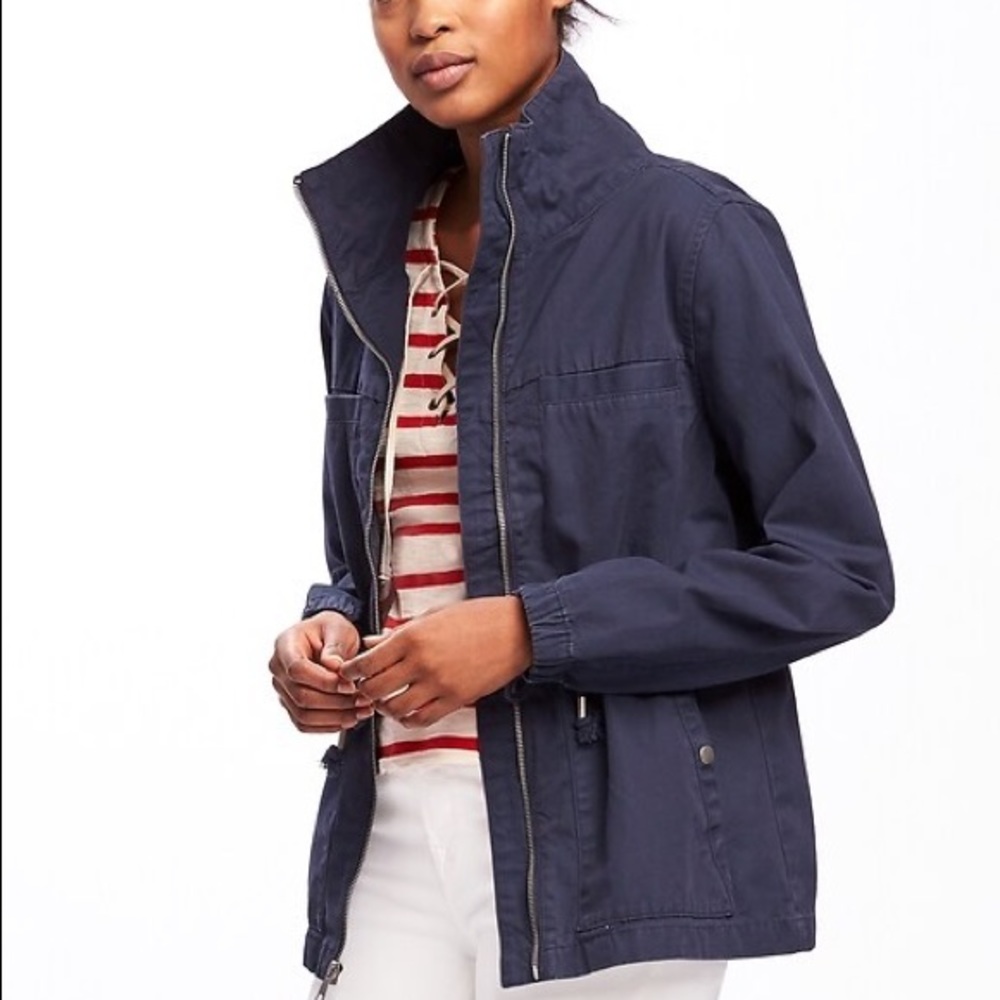 Old Navy Field Jacket - Navy Blue
